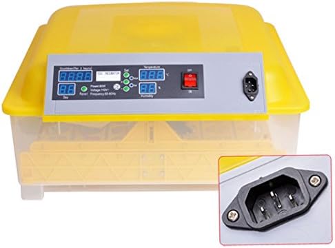 afferty (US Stock)Automatic Egg Turning 48 Digital Egg Incubator Hatcher Temperature Control 80W US Plug