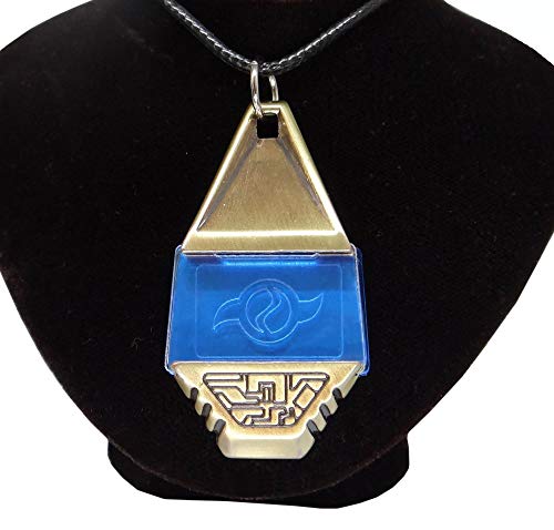 Decalism Metal Digimon Tag with Crest of Friendship