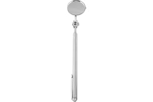Telescopic Inspection Mirror - Retractable Round Automotive Mechanics Tool With Handle (30 * 600mm Pen Clip)