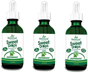 SWEATLEAF STEVIA LIQUID DROP - SET OF 3 (Peppermint)
