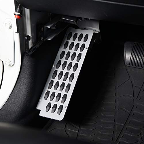 Seven Sparta Dead Pedal Left Side Foot Rest Pedal for 2018 2019 Jeep