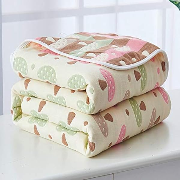 6 Mince Couche Bebe Nouveau Ne Couverture De Bebe De Coton Recevant La Couverture Emmaillotage Literie