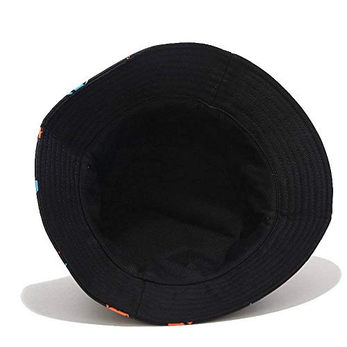 AGAGRG Meer Kreaturen Muster Unisex Faltbare Reversible Angelmütze atmungsaktiv Sunhat Bob Basin Caps weich 100… – Bild 3