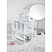 iDesign Clarity BPA-Free Plastic 3-Drawer Flip Vanity Organizer - 7