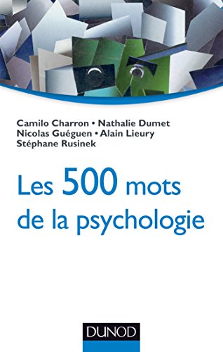Les  500 mots de la psychologie
