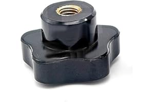 Boxonly 1pcs M14 Star Knobs Nuts for Mechanical Devices Electronic Devices Instruments Furniture Decorations Food and Industrial Equipment Plastic Handle Clamping Knobs