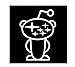 2x White Subaru Subie Reddit Alien Window Decal Vinyl Impreza WRX STI Sticker