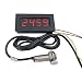 DIGITEN 4 Digital LED Tachometer RPM Speed Meter+Hall Proximity Switch Sensor NPN Red primary