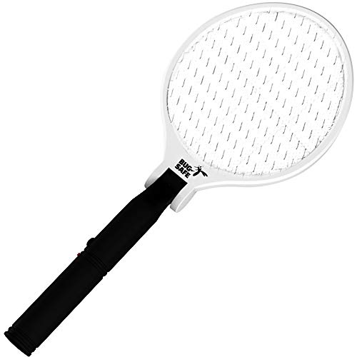 Bug Safe Bug Zapper Outdoor Mosquito Killer Electric Fly Swatter Racket