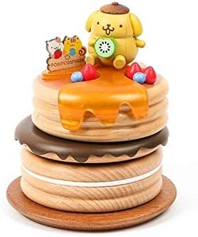 Amazon K Wooderful Life ポムポムプリンパンケーキ 木製からくりオルゴール オルゴール おもちゃ