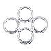 4X Chrome Interior Air Conditioning AC Vent Trim Cover for 2007 - 2016 Jeep Wrangler