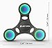 JetSpin Fidget Spinner - Best Hand Toy for Stress Relief, Anxiety, EDC - Metal Frame - Top Quality R188 Bearings with Long Smooth 3-5 Minutes Spin (Black)