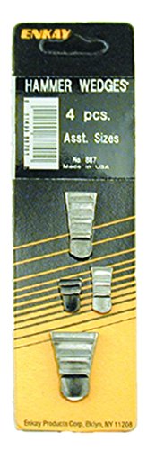Click Here to See More Images Enkay 887 Hammer Wedge Set, Carded, 4-Piece