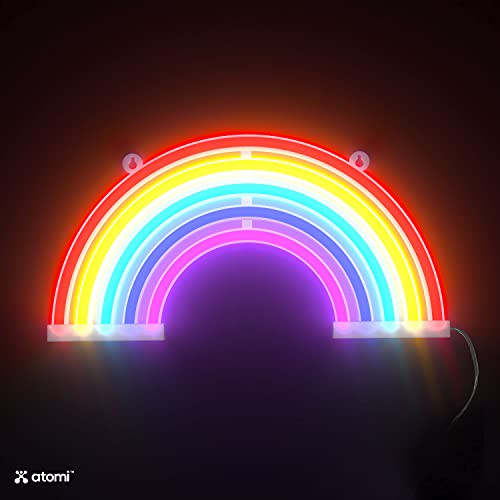 Atomi Smart Neon LED Light I Decorative Wall Art for Bedrooms, Bars & DIY Designs I USB Powered