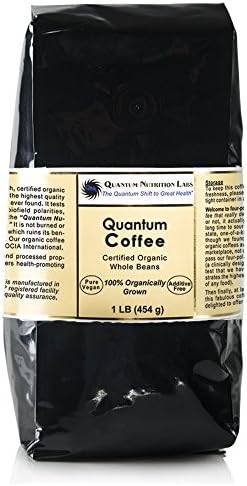 Quantum Coffee, 4 lb, Organic Whole Beans, Quantum-State Quality