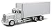 PETERBILT Model 379 Box Delivery Truck NEWRAY Diecast 1:32 Scale White 12243