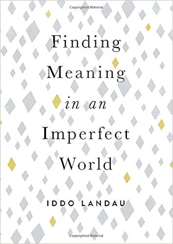 amazon fr finding meaning in an imperfect world landau iddo livres finding meaning in an imperfect world