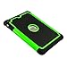 Fulland Case for iPad Mini/Ipad Mini 2 /ipad Mini 3 with Screen Protector, Cleaning Cloth and Stylus Pen - Green
