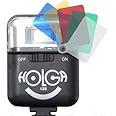 Holga 12S Hot Shoe Flash for 135 TIM Camera, Recycles in 6-8 Seconds, GN 12, Black