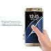 [Sensitivity Guaranteed] S7 Edge Glass Screen Protector,JR-Glass Full Coverage Curved Screen Cover for Samsung Galaxy S7 Edge,Crystal Clear