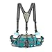 BP-VISION Outdoor Fanny Pack Hiking Camping Biking Waterproof Waist Pack 2 Water Bottle Holder Sports Bag for Women and Men Green