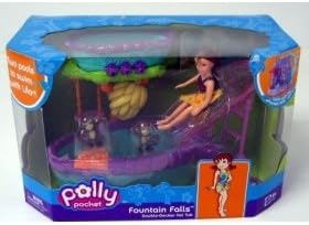 polly pocket fountain falls