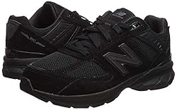 New Balance Kid's 990 V5 Sneaker, Black/Black, 2 W