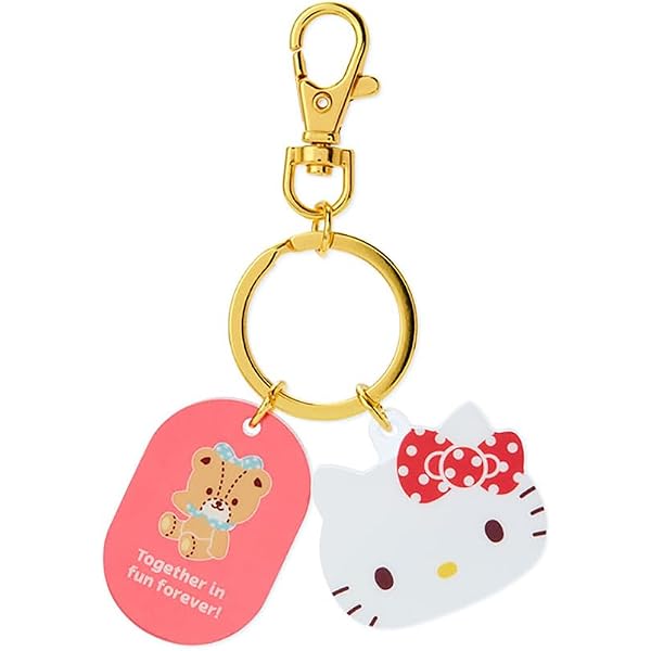 Sanrio 931811 Hello Kitty Keychain Angel (Angel Devil Design) at