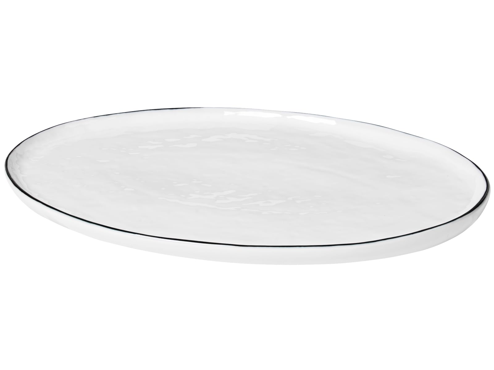 broste Copenhagen 14533193 Salt Plate, Porcelain