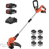 MAXLANDER 12 Inch 20V Cordless String Trimmer, 2