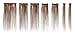 Emosa 7Pcs 70g 100% Real Silky Soft Remy Human Hair Clip In Extensions 18