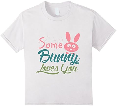 Kids Some Bunny Loves You Happy Mothers Day T Shirt For Women 8 White