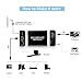 HDMI Audio Extractor, Vilcome 1080P HDMI to HDMI Audio Converter Adapter Support Optical Toslink SPDIF and 3.5mm Audio Output with USB Power Cable and Optical Cable for Blue-ray PC Laptop Xbox One