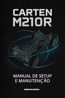 Livro Carten M210R - Manual de Setup e Manutenção: Guia para principiantes e entusiastas de carros RC (Controlo Remoto) que desejam extrair o máximo desempenho do seu modelo