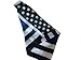 American Flag,for Our Police and Military US Flag.Thin Blue Line,3x5 foot.Top Garden Decor