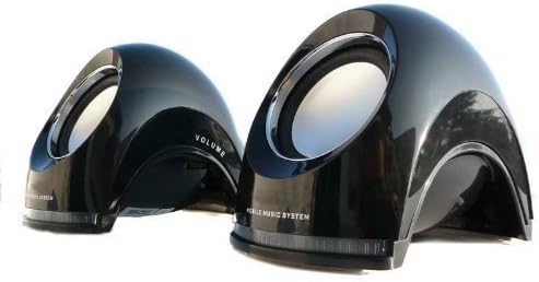 Multimedia USB Speakers for Computer Black (US02-S)