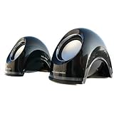 Multimedia USB Speakers for Computer Black (US02-S)