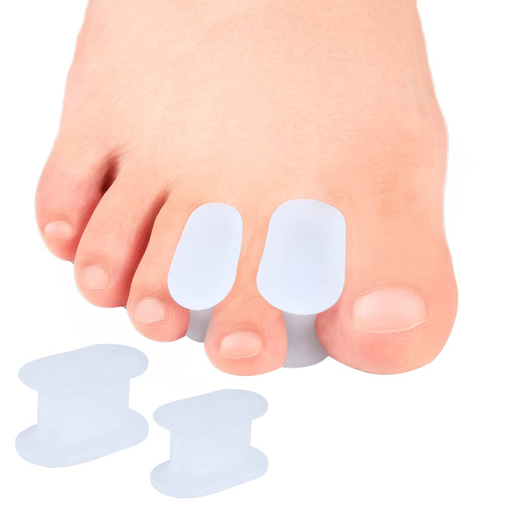 Sumiwish Toe Spacers Separators, 16 Pack of Bunion Corrector, to Straighten Overlapping Toes, Realign Crooked Toes, Hammer Toe, Calluses, Bunions, Corrector pad