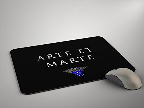 Police Life Mouse Pad Police Motto Arte Et Marte