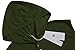 Coofandy Mens Casual Hooded Sleeveless Tank Tops,Type-1 Green,XX-Large