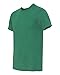 Bella Canvas Perfect Tri-Blend Fashionable T-Shirt, Large, Grass Green Triblend