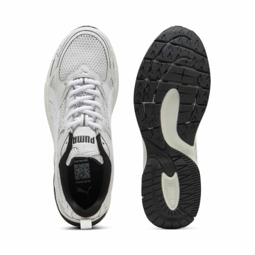 Unisex-Sneaker MILENIO TECH 2000, Federgrau/Weiß/Silber, Größe 39,5, Federgrau PUMA Weiß PUMA Silber, 40 EU