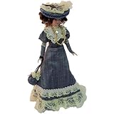 Melody Jane Victorian Lady Doll - 1:12 Scale Porcelain Doll In Coffee Outfit, 6 Inches Tall - View #9