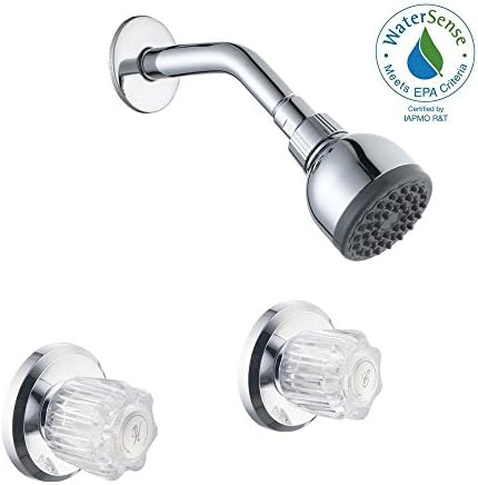 Glacier Bay 833w 0101 Aragon Watersense 2 Handle 1 Spray Shower