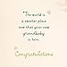 Hallmark Baby Greeting Card for Grandparents (Winnie the Pooh, Welcome Baby)