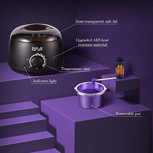 Wax Warmer, Hair Removal Home Waxing Kit with Wax Beans - Thumbnail 3