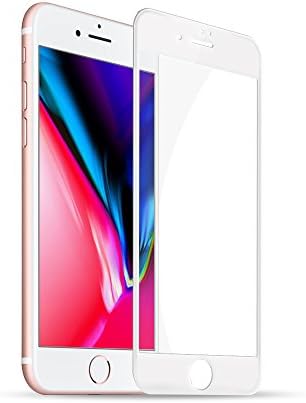 iPhone 8 plus Screen Protector-MORNTTE Tempered Glass with 3D Touch Case Protective Screen Protector for Apple iPhone 7 plus (white)