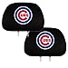 Team ProMark Official Major League Baseball Fan Shop Authentic Car Truck Auto MLB Headrest Cover (Chicago Cubs)