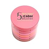 Ucanbe Waterproof 5 Colors Blusher Palette With Blush Brush
