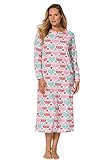Dreams & Co. Women's Plus Size Holiday Print Sleepshirt